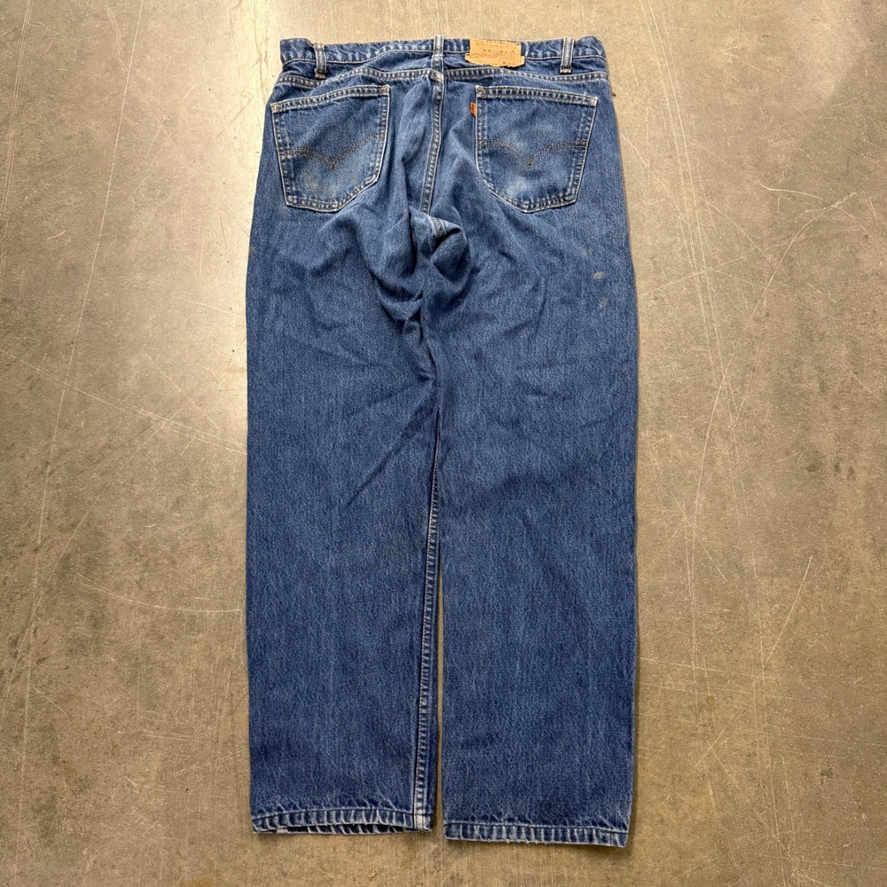 Vintage Levis 505 Orange Tab Jeans Mens 38x32 Medium Wash Straight Canada